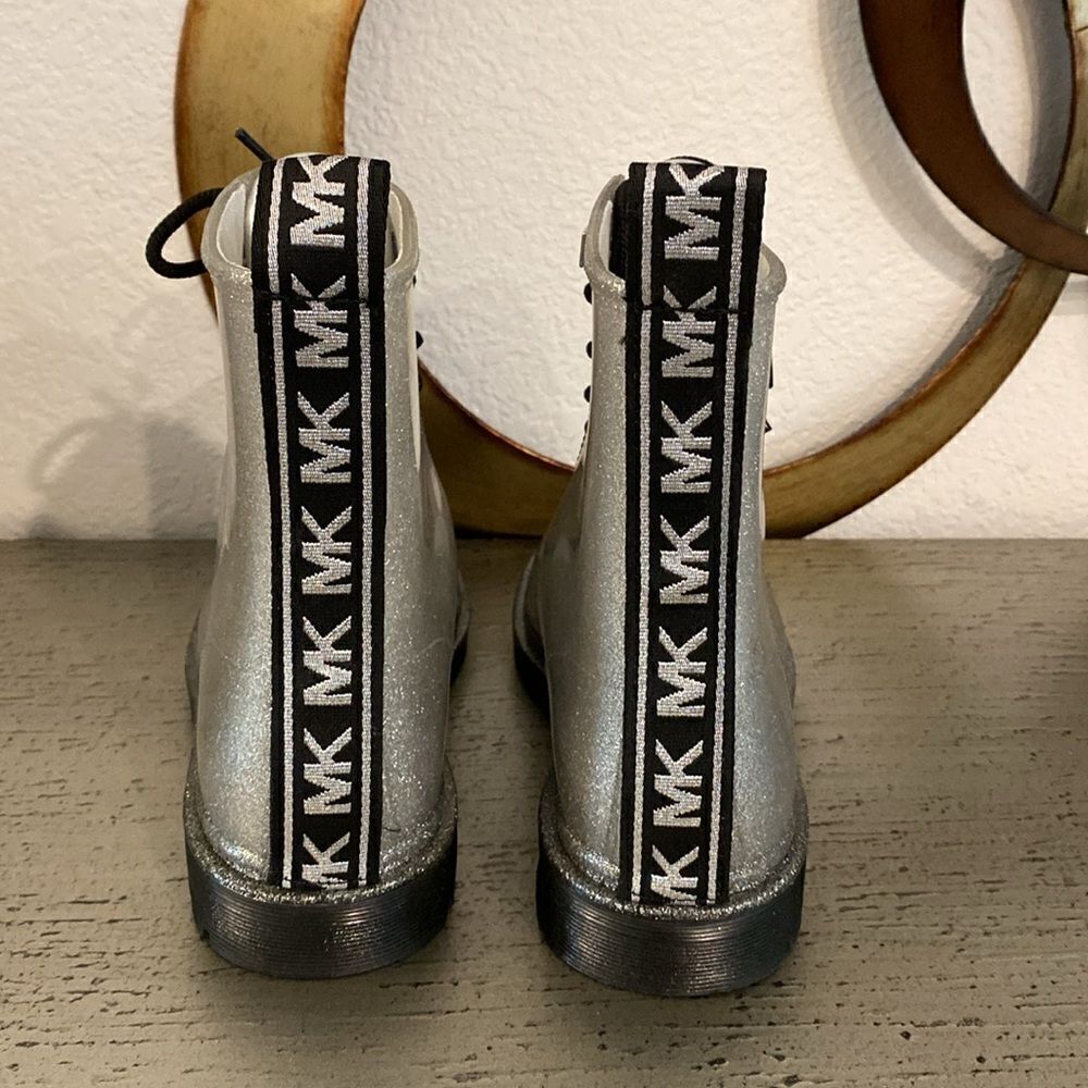 MICHAEL Michael KORS Tavie Logo Tape and Glitter Rain … - Picture 4 of 11